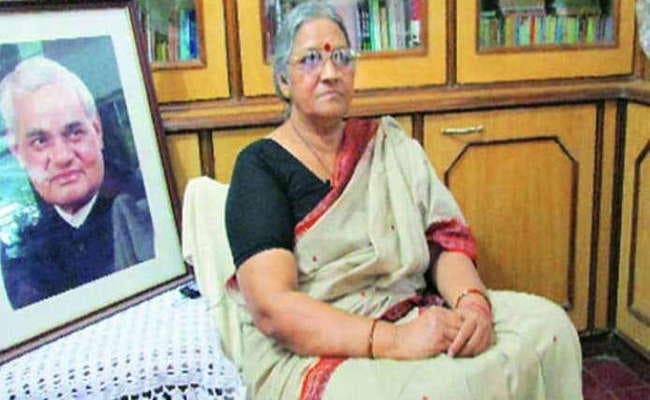 वाजपेयी की भतीजी ने कहा -अटलजी के नाम पर भाजपा की राजनीति से व्यथित हूं
