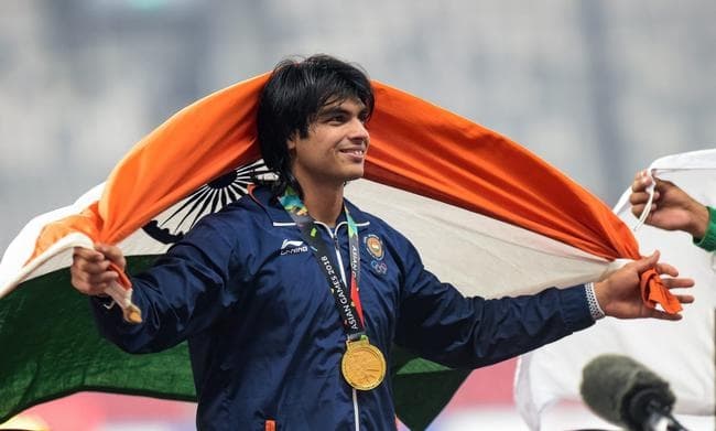 एशियन गेम्स : गोल्ड जीतनेवाले पहले जेवलिन थ्रोअर बने नीरज का ‘गोल्डेन’ थ्रो