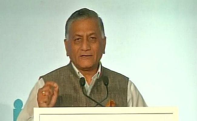 बोले वीके सिंह- उचित माहौल के बाद ही पाकिस्तान के साथ बातचीत संभव