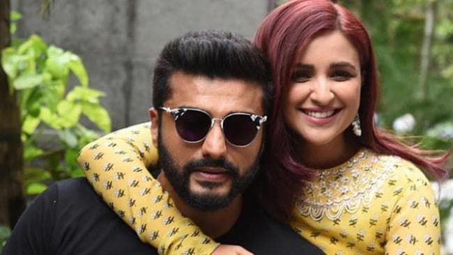 IN PICS : ''नमस्ते इंग्लैंड'' के प्रमोशन पर अर्जुन-परिणीति ने की कुछ यूं मस्ती