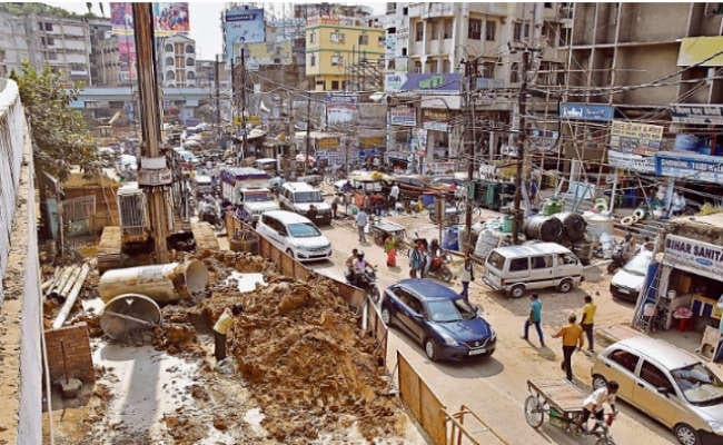 जंक्शन से गांधी मैदान के लिए बन रहा नया रास्ता