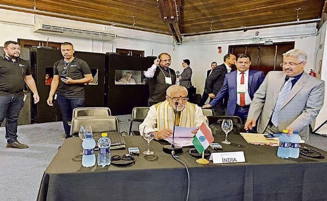 केंद्रीय स्वास्थ्य राज्य मंत्री अश्विनी कुमार चौबे की ब्राजील यात्रा, ब्रिक्स देशों को मानव दूध बैंक से कराया अवगत