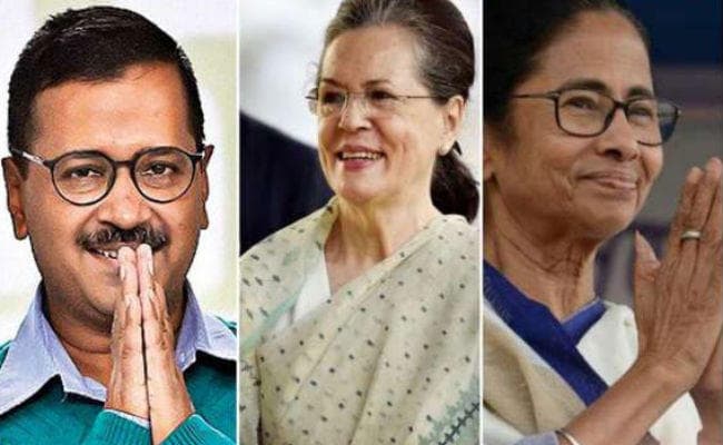 सोनिया, ममता, केजरीवाल और स्टालिन को शपथ ग्रहण समारोह के लिए आमंत्रित किया गया