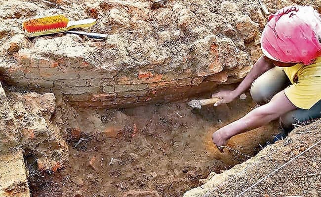 हजारीबाग के बहोरनपुर में मिली बौद्धकालीन संरचना