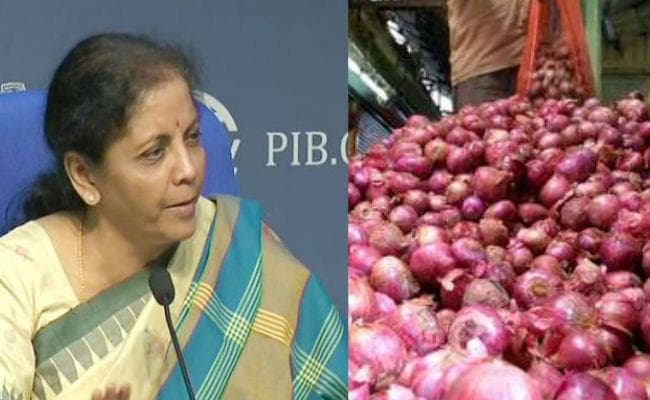 वित्त मंत्री निर्मला सीतारमण ने कहा, कई जगहों पर कम होने लगी है प्याज की कीमत