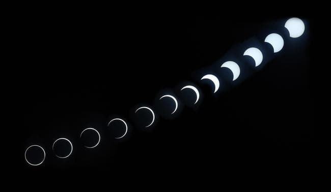 #SolarEclipse: साल का अंतिम सूर्य ग्रहण लोगों ने यूं देखा