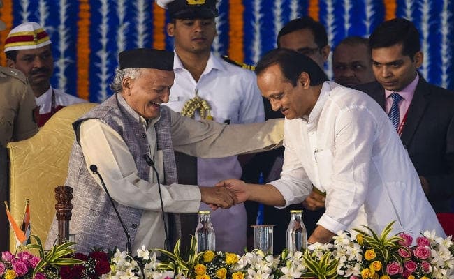 अजित पवार चौथी बार बने महाराष्ट्र के उप मुख्यमंत्री