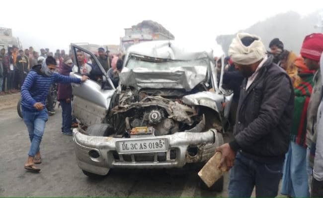 बिहार : शराब से लदी स्कॉर्पियो ने जवान को कुचला, भागने के दौरान कंटेनर में मारी टक्कर, दोनों की हुई मौत