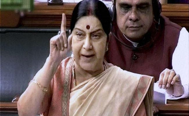 जेटली के बाद सुषमा ने दिया करारा जवाब, कहा- राफेल पर विवाद कांग्रेस के दिमाग में है