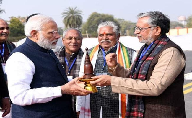 सुशील मोदी ने एनडीए की प्रस्तावित रैली के लिए PM को दिया न्योता