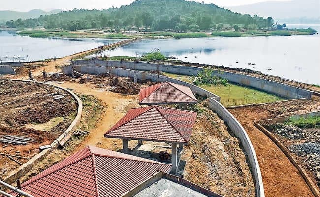 रांची : पतरातू में 68 करोड़ रुपये की लागत से बन रहा रिजॉर्ट