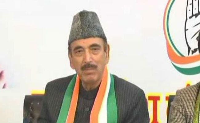 सपा-बसपा की उपेक्षा के बाद बोले गुलाम नबी- यूपी की सभी 80 लोकसभा सीटों पर कांग्रेस लड़ेगी चुनाव