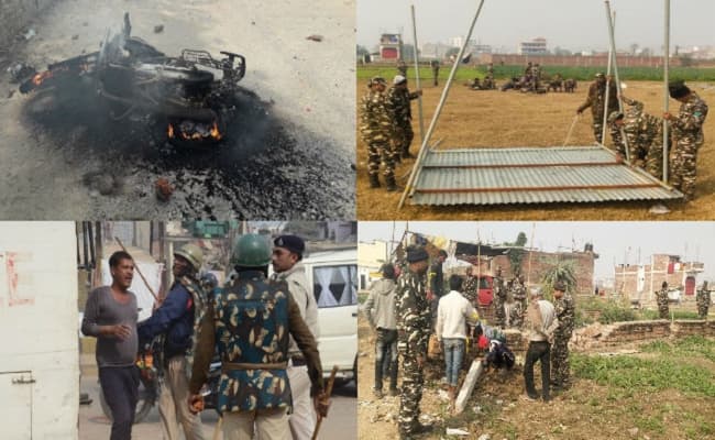 भारी बवाल के बीच प्रशासन ने दीघा की विवादित जमीन पर किया कब्जा, हंगामें में कई पुलिसकर्मी घायल