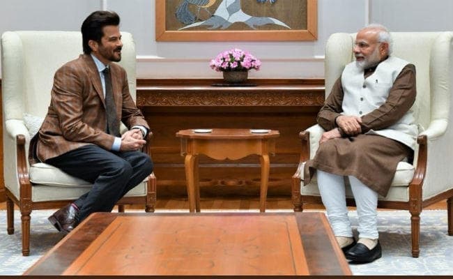 पीएम नरेंद्र मोदी से मुलाकात के बाद अनिल कपूर ने कही ये बात