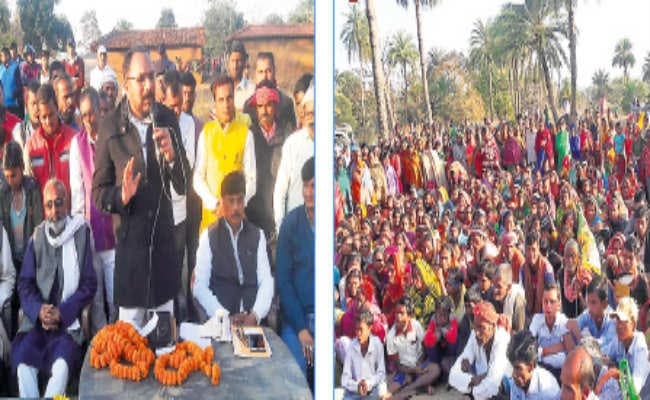 देवघर : अल्ट्रा मेगा पावर प्रोजेक्ट का विरोध, विधायक प्रदीप यादव ने कहा - 14 गांवों की सहमति के बगैर कोई पावर प्रोजेक्ट नहीं लग सकता