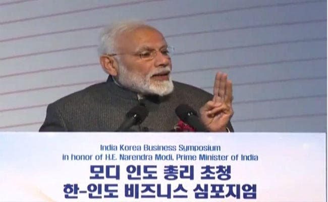 Seoul : नरेंद्र मोदी ने कहा, संभावनाओं की धरती के रूप में उभर चुका है भारत