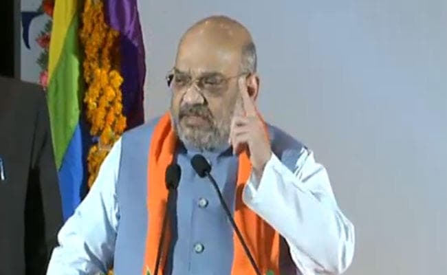 बोले अमित शाह- सपा-बसपा के कारण यूपी की सहकारिता को लग गयी थी दीमक