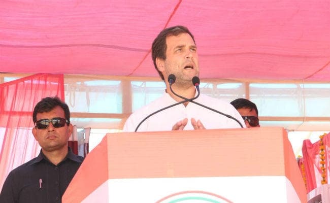 राजस्थान में बोले राहुल गांधी- नोटबंदी से कालेधन वालों की मदद की मोदी ने