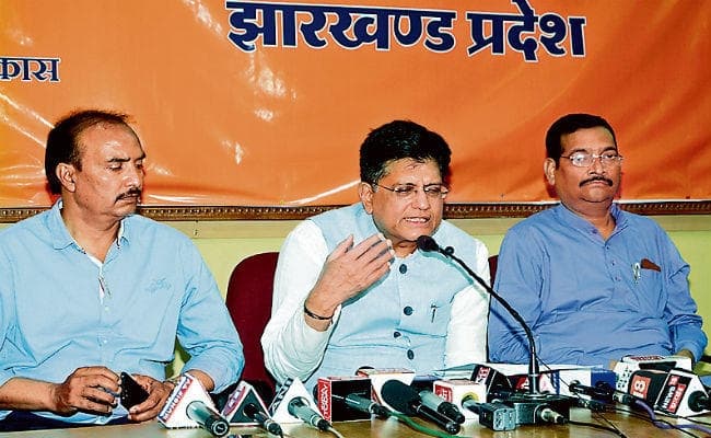 रांची : कांग्रेस, झामुमो व राजद में वंशवाद हावी : पीयूष