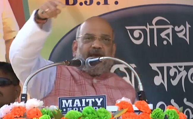 बंगाल की रैली में अमित शाह ने कसा दीदी पर तंज, राहुल गांधी से पूछा - सच्चाई याद दिलाना अपमान है क्या
