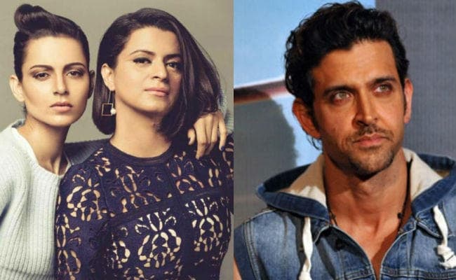 कंगना रनौत की बहन के बिगड़े बोल, भद्दी भाषा में रितिक के खिलाफ कह दी ऐसी बातें