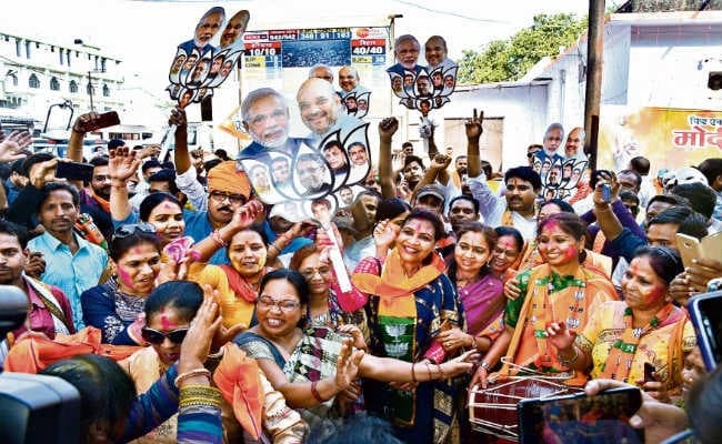 बिहार में मोदी-नीतीश की सुनामी, 40 में 39 सीटें एनडीए की झोली में, राजद का नहीं खुला खाता