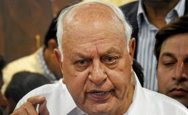 फारुक अब्दुल्ला ने कहा - मोदी जम्मू कश्मीर से अनुच्छेद 370, 35ए नहीं हटा सकते