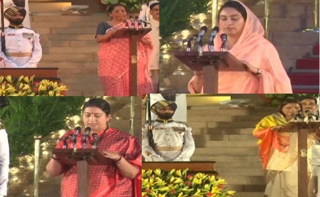 #ModiSarkar2 : स्मृति ईरानी समेत छह महिलाओं को मंत्रिमंडल में जगह