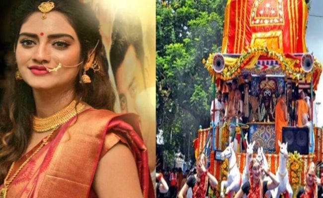 सांसद नुसरत जहां को रथयात्रा के लिए आमंत्रण