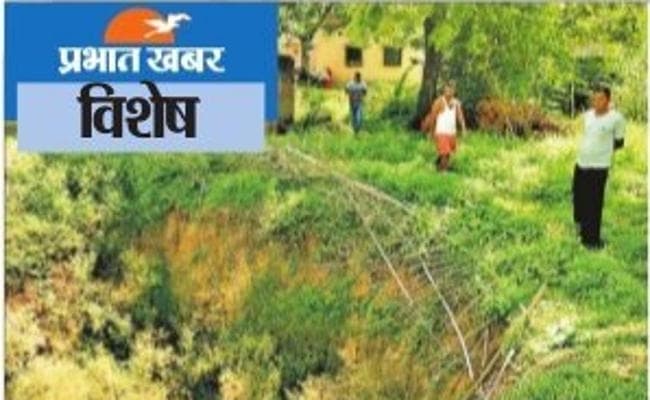 जहां खेत नहीं वहां डोभा, जहां आबादी नहीं वहां बना दिया कुआं, 100 मीटर की परिधि में आधा दर्जन डोभा