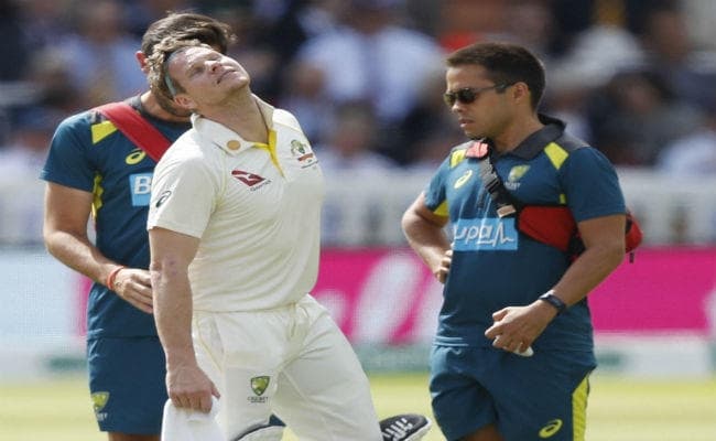 एशेज टेस्ट 2019: जोफ्रा आर्चर के बाउंसर से मुंह के बल नीचे गिरे स्मिथ, याद आये फिलिप ह्यूज