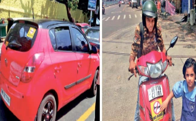 बिना वजह हॉर्न बजाना पड़ा महंगा 1695 लोगों से वसूला गया जुर्माना