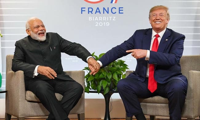 G-7 summit : ट्रंप और मोदी की ये तस्वीरें चिढ़ा रही है पाकिस्तान को