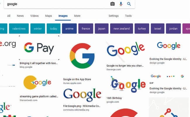 गूगल इमेजेज से सर्च फिल्टर हटाया गया