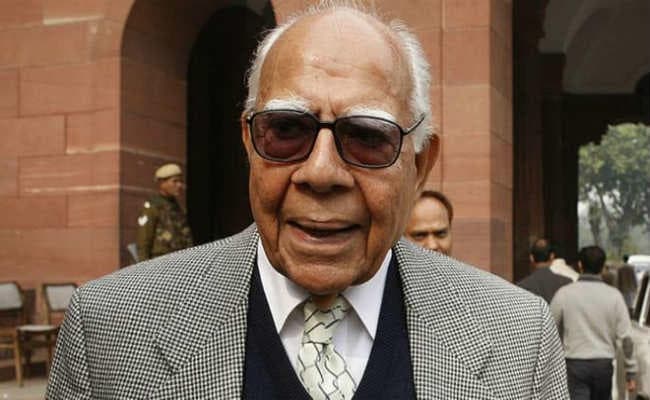 जेठमलानी के निधन पर सीएम ने जताया शोक