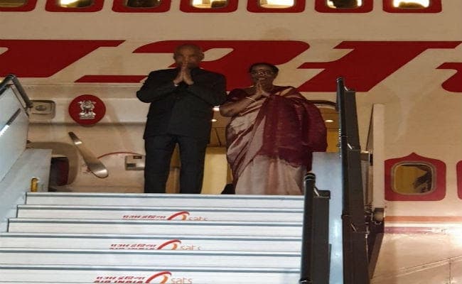 राष्ट्रपति रामनाथ कोविंद तीन देशों की यात्रा पर रवाना, द्विपक्षीय संबंधों को मजबूत करेंगे