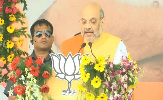''जन आशीर्वाद'' यात्राः अमित शाह बोले- अटल जी ने झारखंड बनाया, मोदी जी ने इसे संवारा