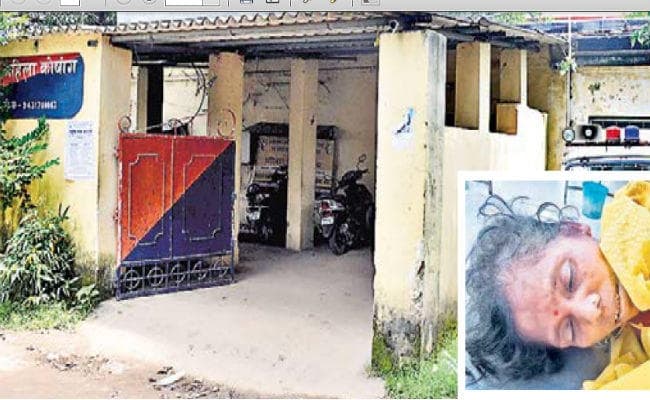 रांची : थाना में अपनी ही साड़ी का फंदा बना महिला ने कर ली खुदकुशी