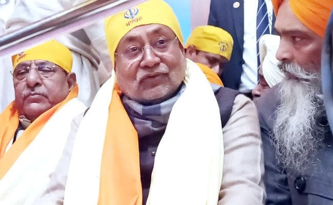 गुरु गोविंद सिंह जयंती पर पटना साहिब पहुंचे नीतीश कुमार ने मत्था टेका, ...जानें क्या ''अरदास'' लेकर पहुंचे मुख्यमंत्री?