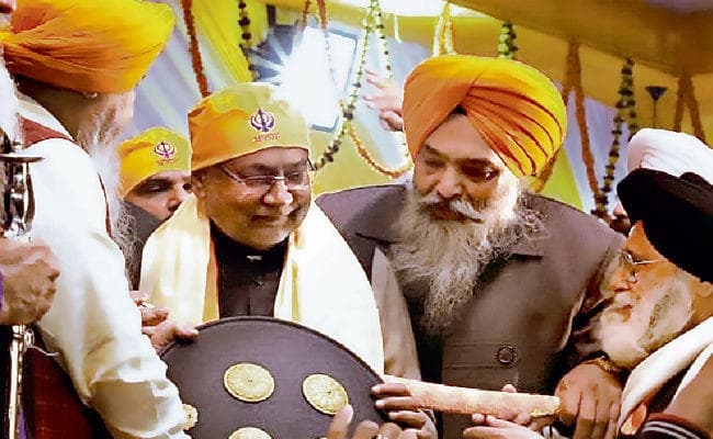 हर साल पटना और राजगीर में मनेगा प्रकाश गुरुपर्व : सीएम नीतीश कुमार