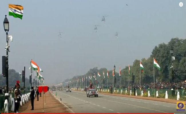 71वां गणतंत्र दिवस : पूरी दुनिया ने देखी भारत की ताकत, परेड में पहली बार दिखा चिनूक हेलिकॉप्टर्स