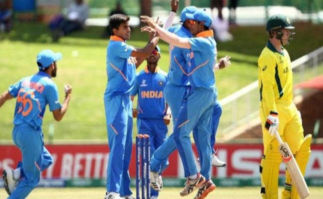 अंडर-19 विश्व कप: ऑस्ट्रेलिया को 7 विकेट से हराकर भारत सेमीफाइनल में