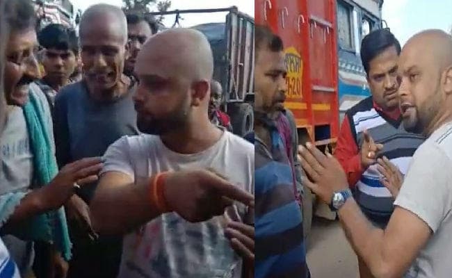 झारखंड और छत्तीसगढ़ की सीमा पर ट्रकों में रेडियम लगाने को लेकर हंगामा, चालकों से मारपीट