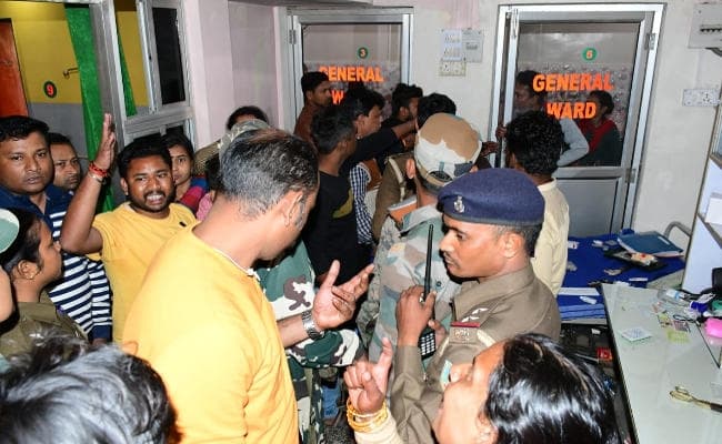 बोकारो में ऑपरेशन के दौरान मरीज की मौत के बाद अस्पताल में तोड़फोड़
