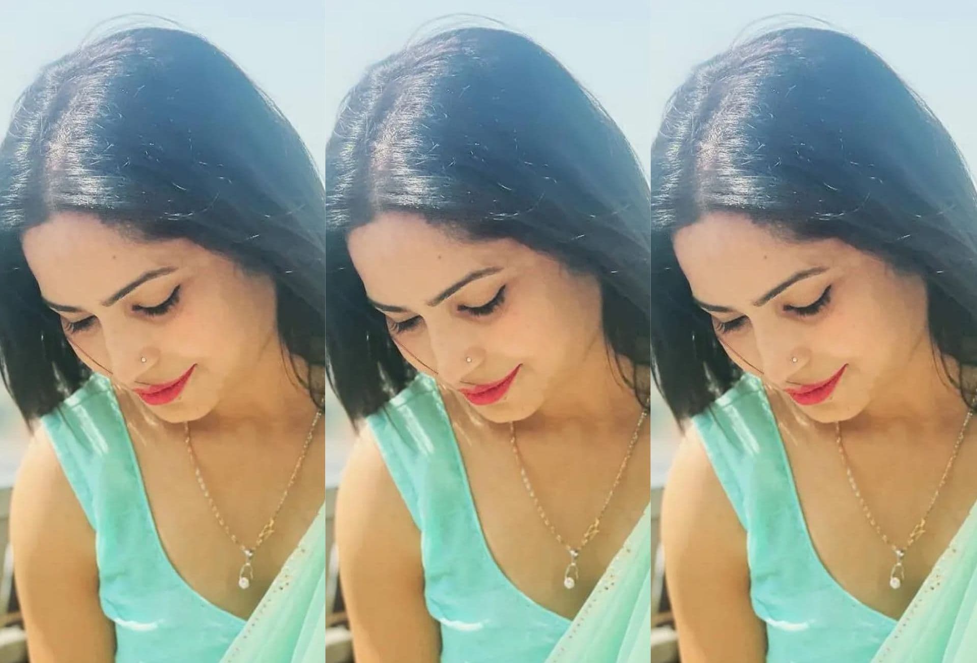 UP Election 2022: पीली साड़ी वाली मैडम के साथ सेल्फी लेने की होड़, लखनऊ के इस बूथ पर दिखा खास नजारा