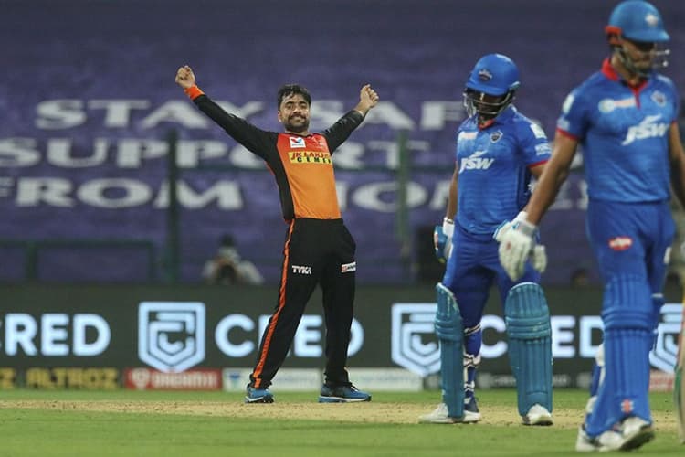 IPL 2020 SRH vs DC : राशिद खान की फिरकी में फंसी दिल्ली, सनराइजर्स हैदराबाद ने चखा जीत का स्वाद