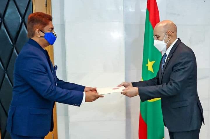 रांची के अंजनी कुमार सहाय बने मॉरीतानिया के राजदूत, राष्ट्रपति को सौंपा क्रेडेंशियल लेटर