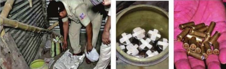 Bengal News: भाटपाड़ा में बम और कारतूस बरामद, तलाश में जुटी पुलिस Bengal News: भाटपाड़ा में बम और कारतूस बरामद, तलाश में जुटी पुलिस