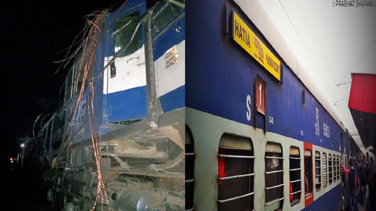 बिहार में इमरजेंसी ब्रेक से टला बड़ा रेल हादसा, तेज रफ्तार से दौड़ रही Koshi Express ओवरहेड तार में उलझी बिहार में इमरजेंसी ब्रेक से टला बड़ा रेल हादसा, तेज रफ्तार से दौड़ रही Koshi Express ओवरहेड तार में उलझी
