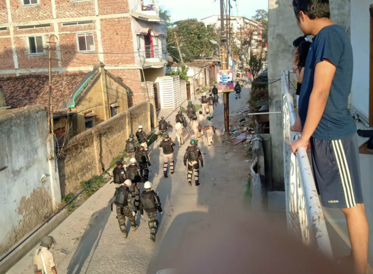 Coronavirus Outbreak: महिला के कोरोना पॉजिटिव मिलने के बाद रांची का हिंदपीढ़ी पूरी तरह सील